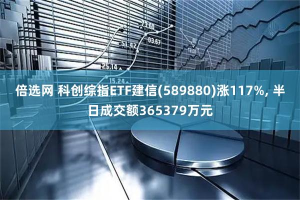 倍选网 科创综指ETF建信(589880)涨117%, 半日成交额365379万元